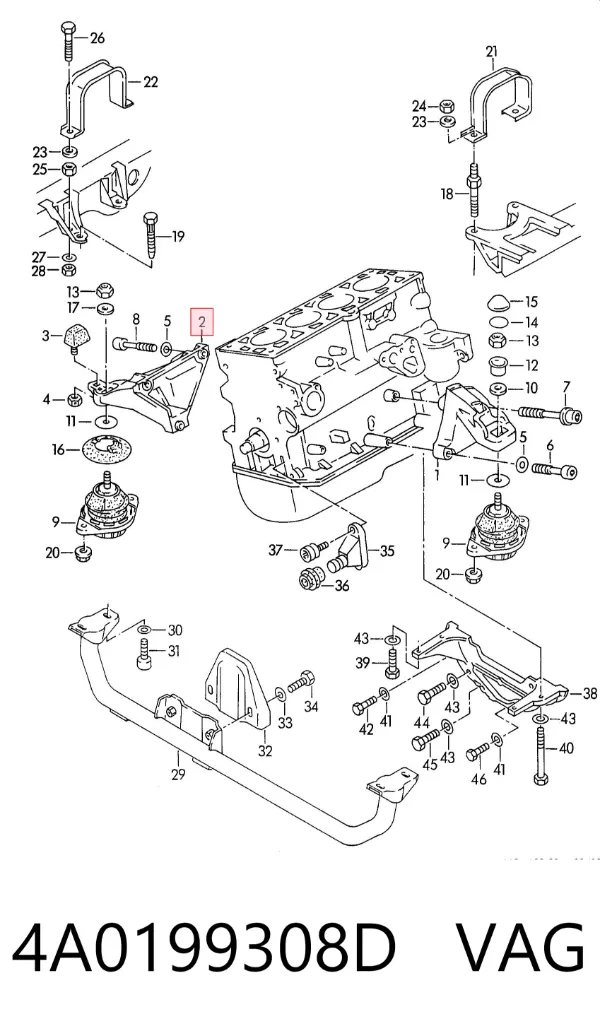  4A0199308D VAG