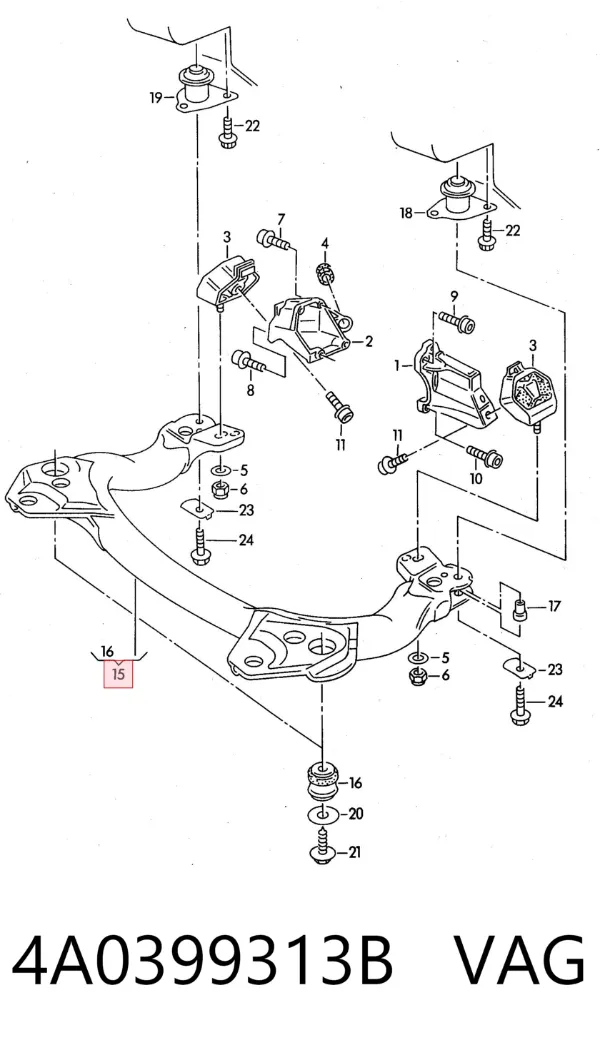  4A0399313B VAG