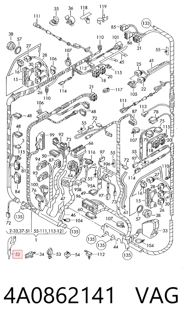  4A0862141 VAG