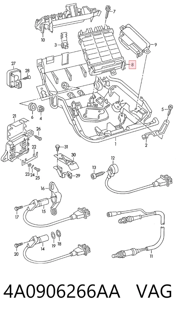  4A0906266AA VAG