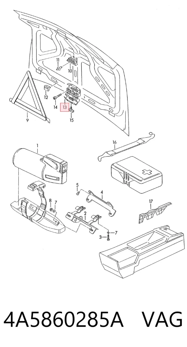  4A5860285A VAG