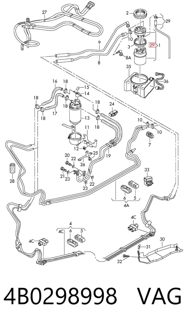  4B0298998 VAG
