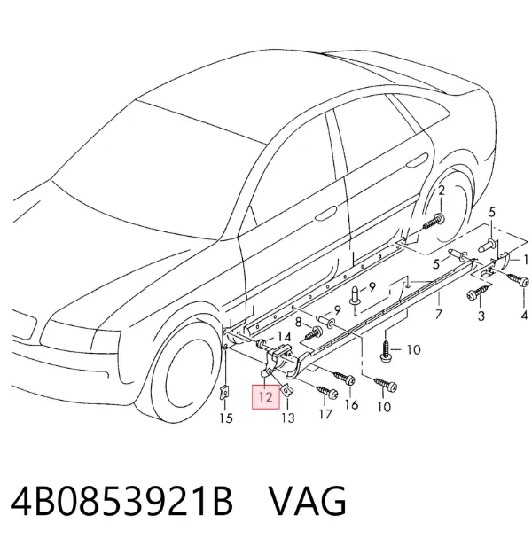  4B0853921B VAG