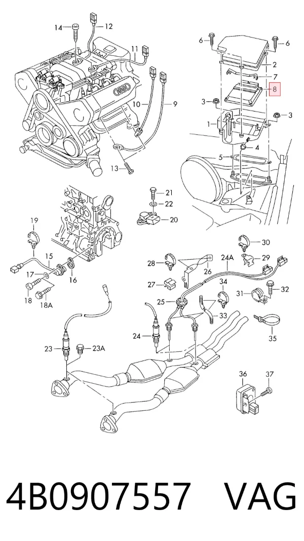  4B0907557 VAG