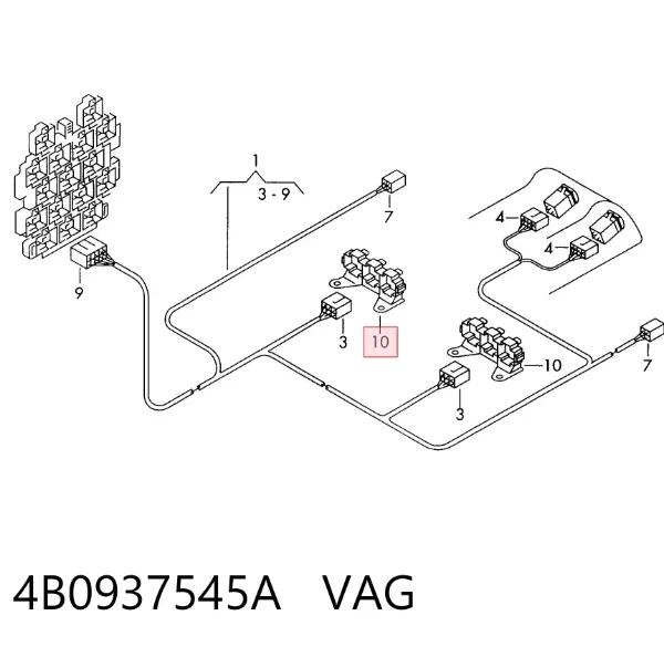  4B0937545A VAG