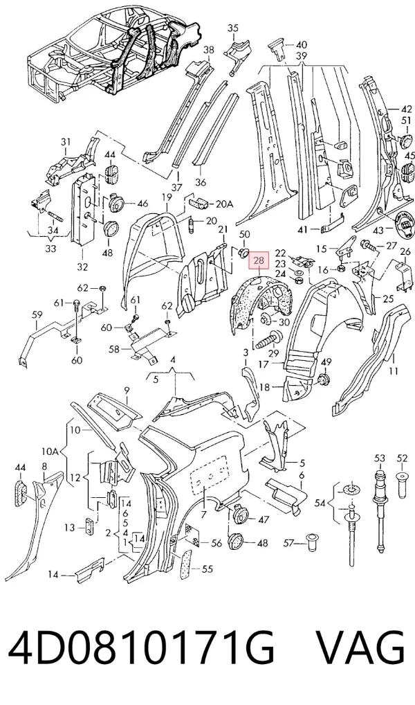  4D0810171G VAG