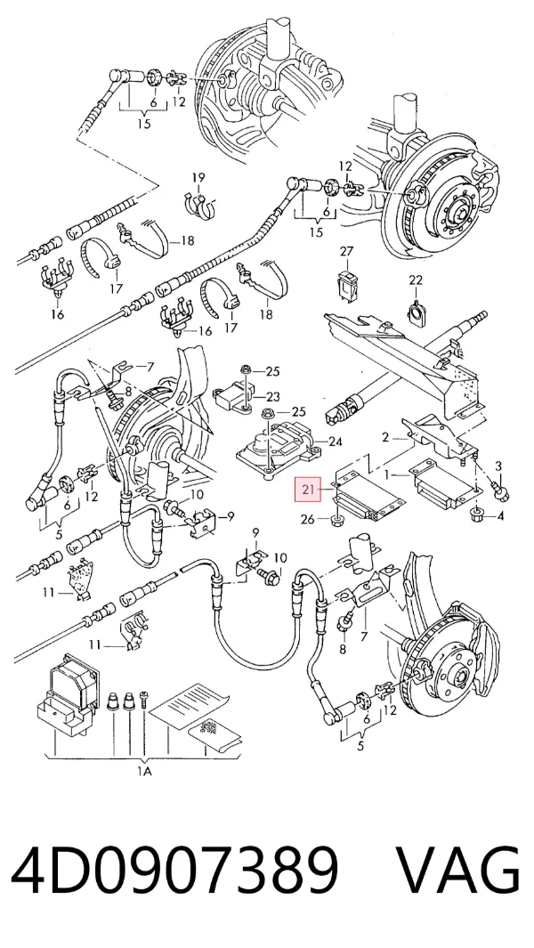  4D0907389 VAG