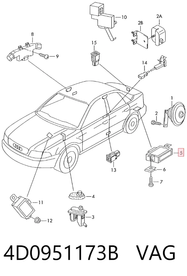  4D0951173B VAG
