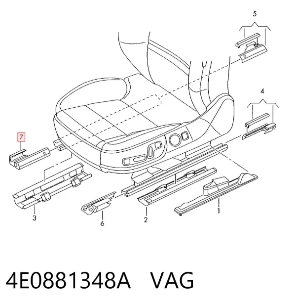  4E0881348A VAG