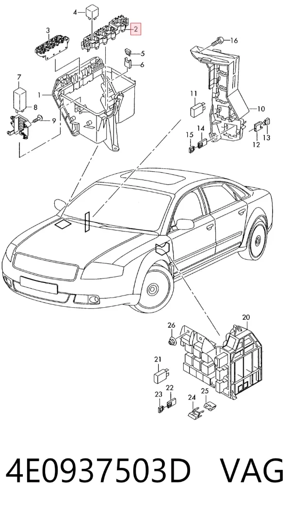  4E0937503D VAG