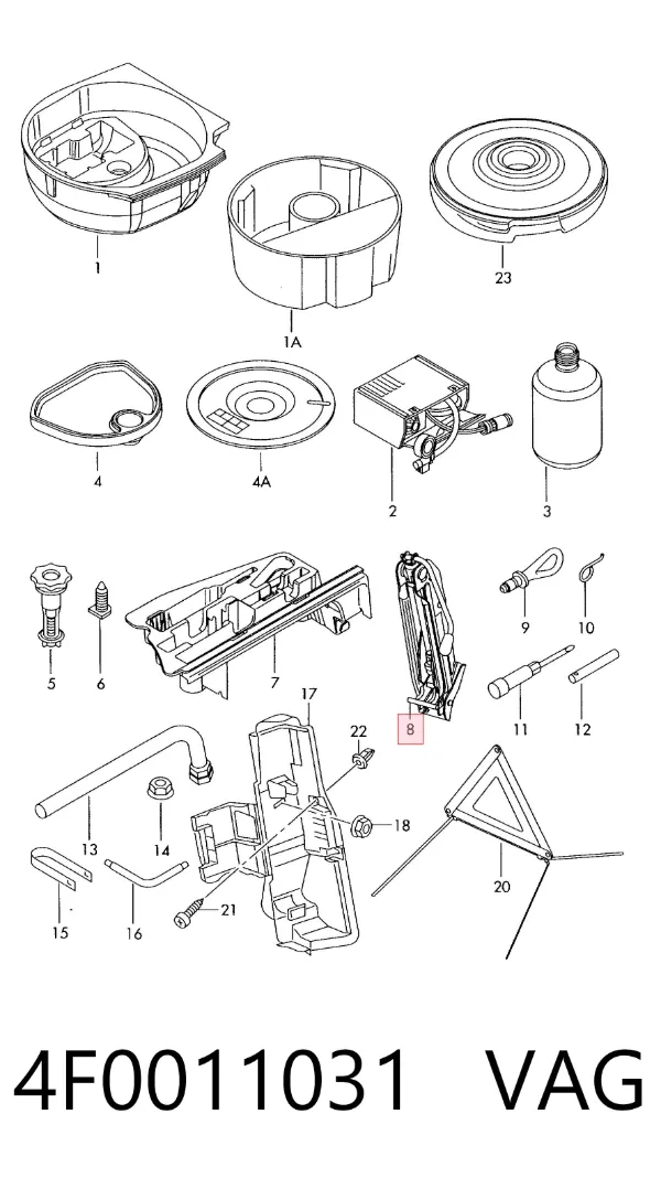  4F0011031 VAG