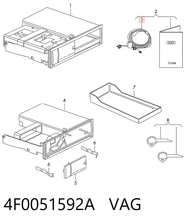  4F0051592A VAG