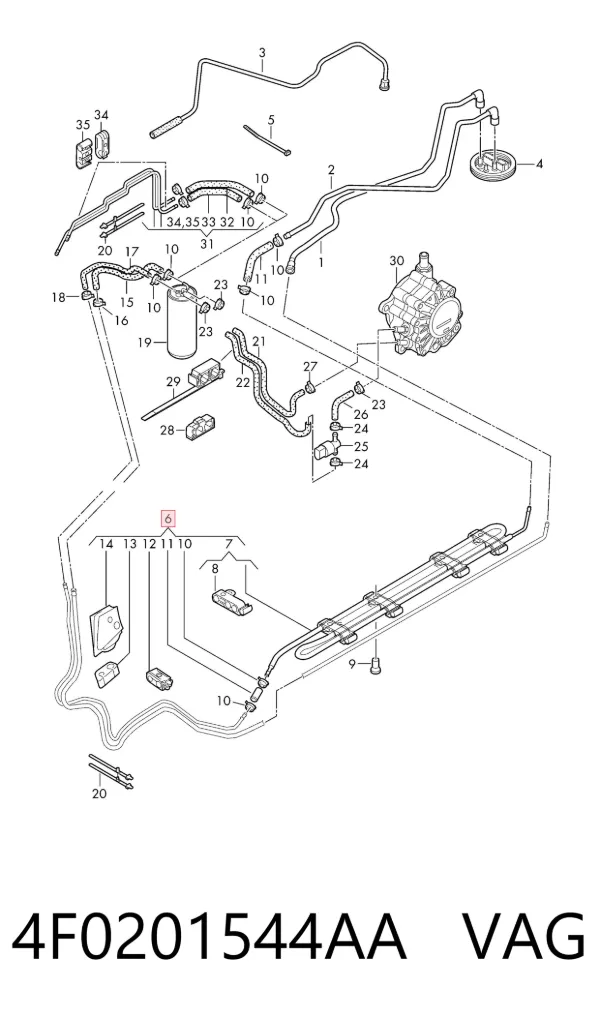  4F0201544AA VAG