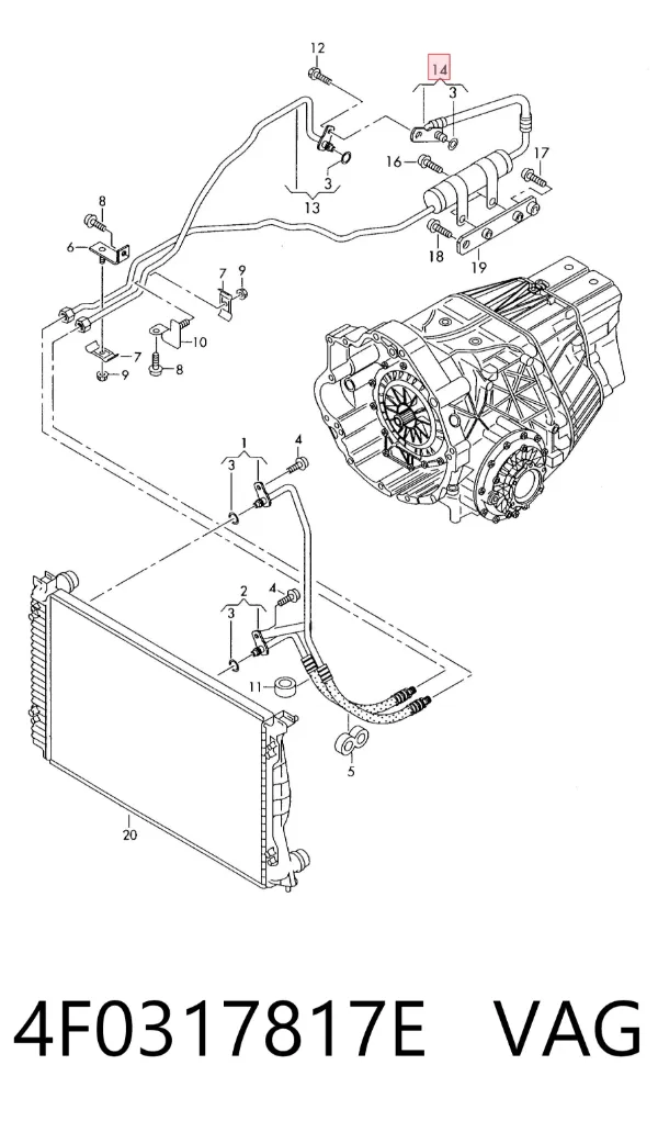  4F0317817E VAG