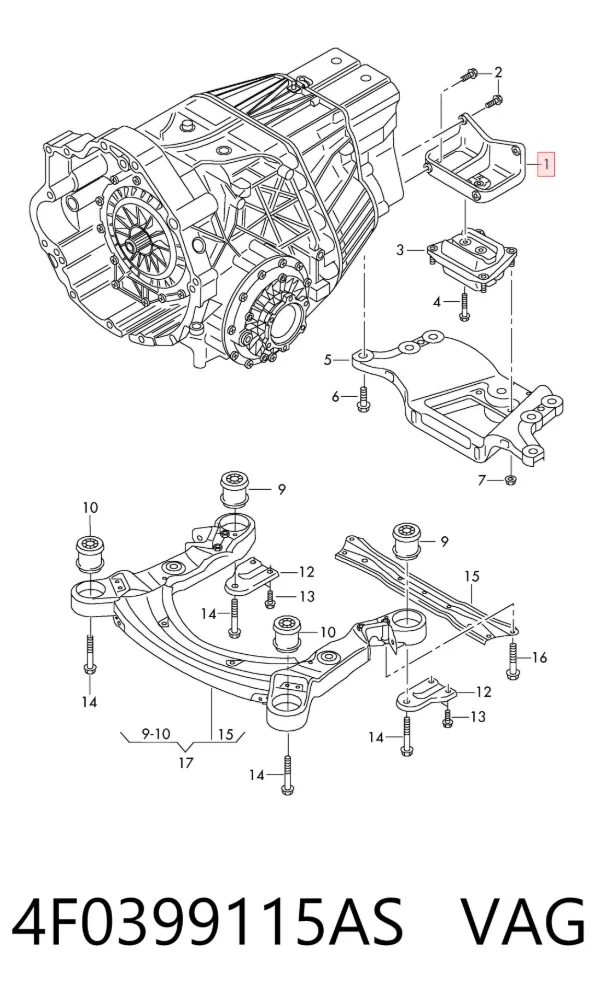  4F0399115AS VAG