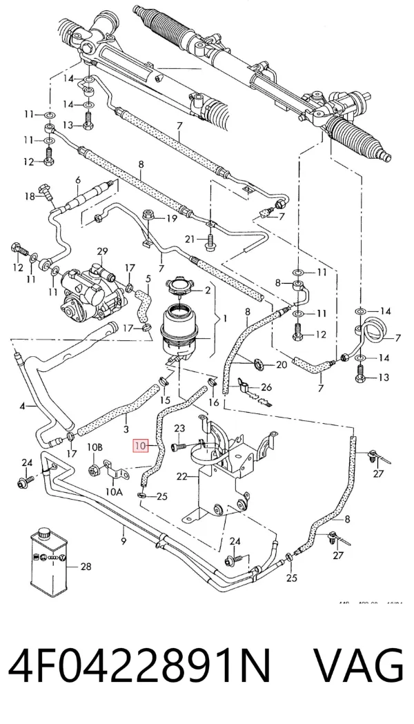  4F0422891N VAG