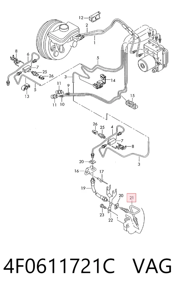 4F0611721C VAG