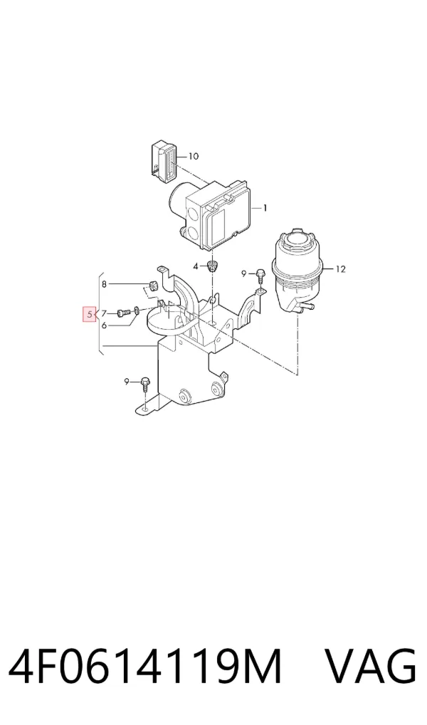  4F0614119M VAG