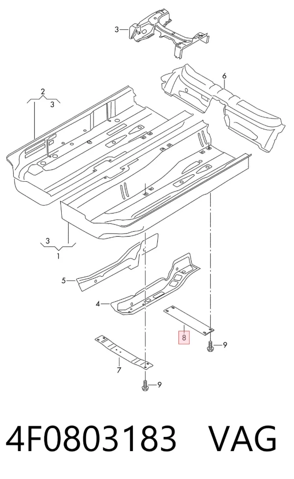  4F0803183 VAG