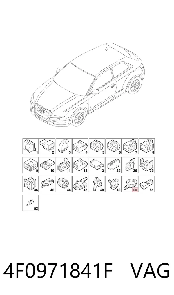  4F0971841F VAG