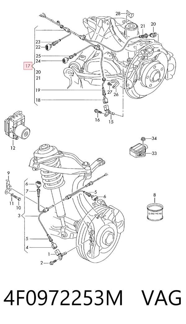  4F0972253M VAG