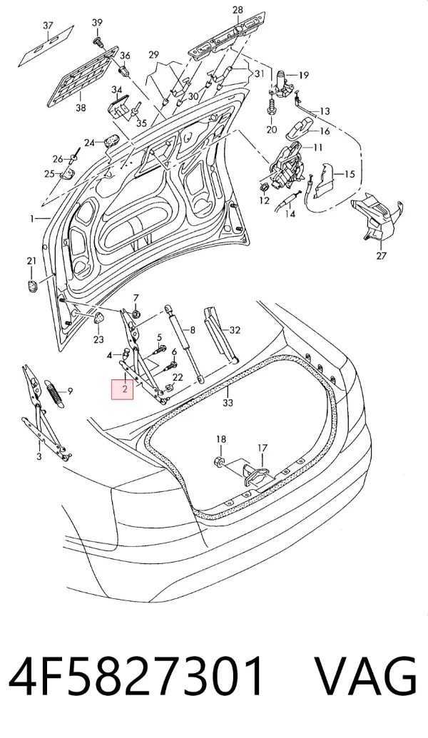  4F5827301 VAG