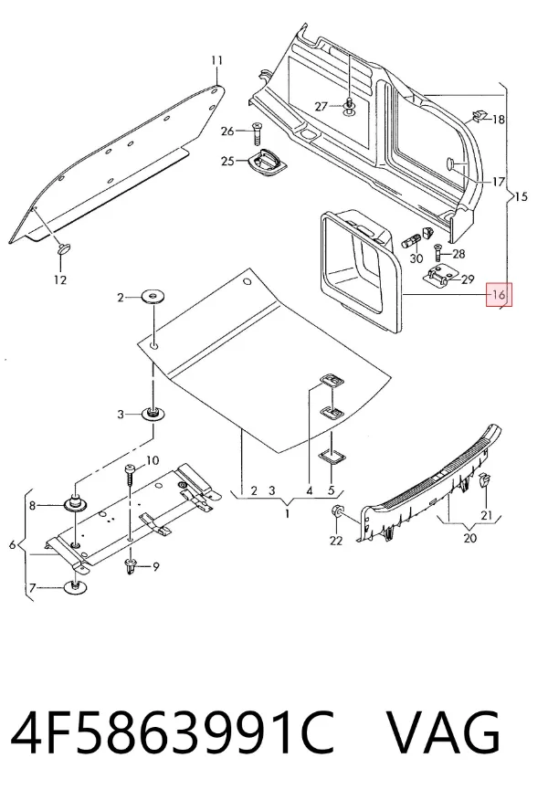  4F5863991C VAG