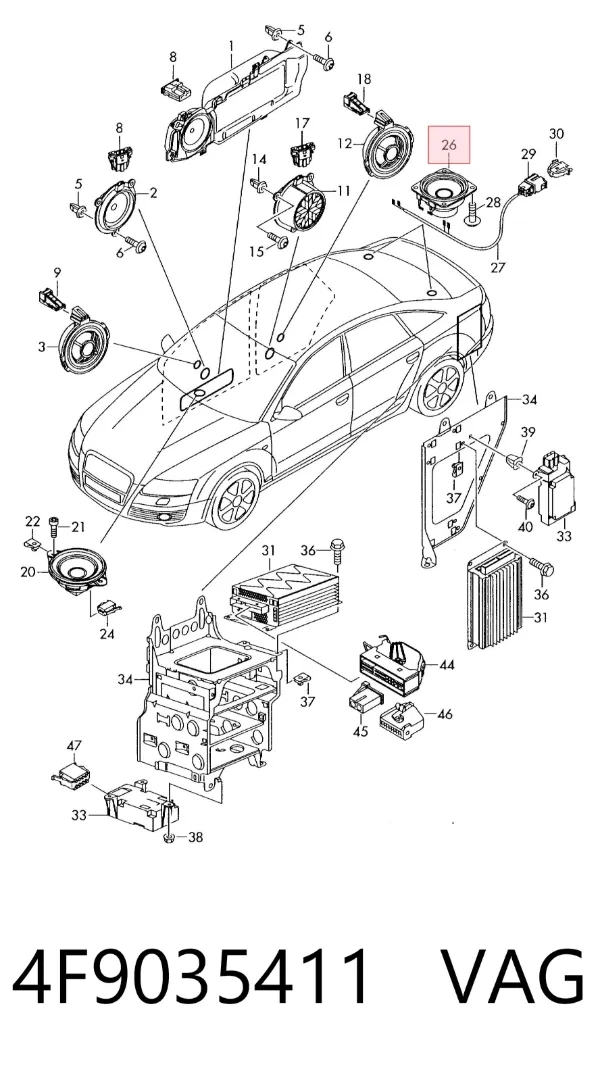  4F9035411 VAG