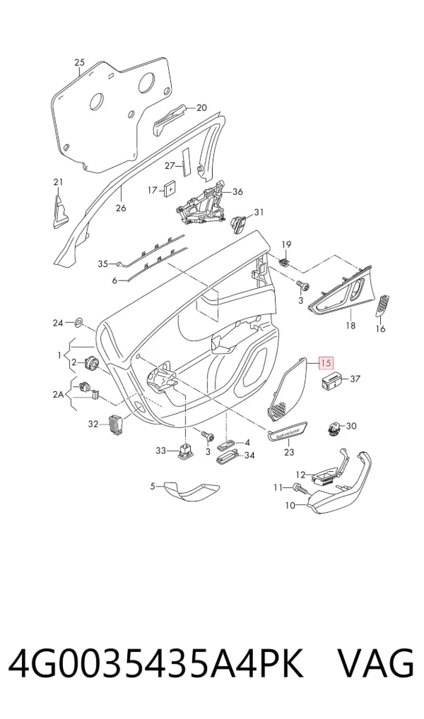  4G0035435A4PK VAG