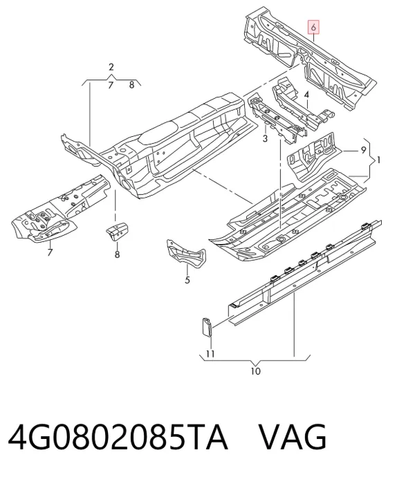  4G0802085TA VAG