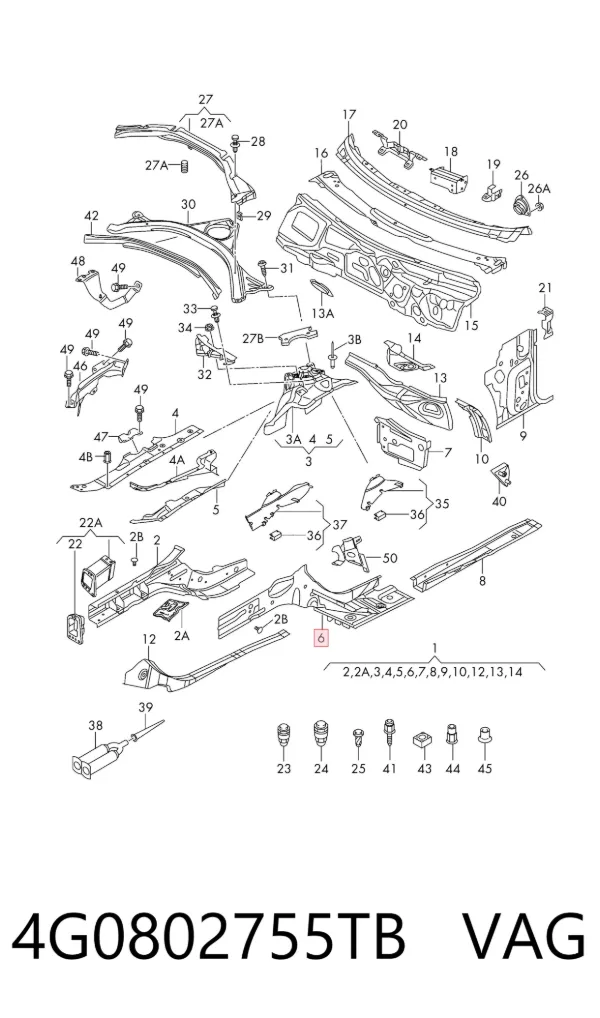  4G0802755TB VAG