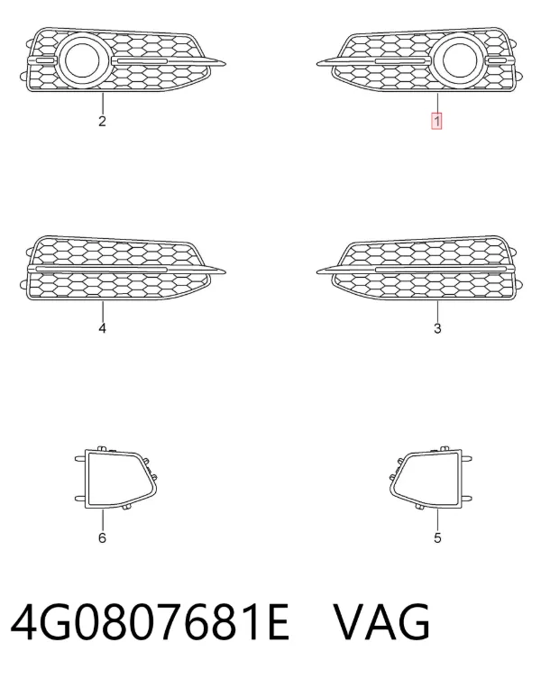  4G0807681E VAG