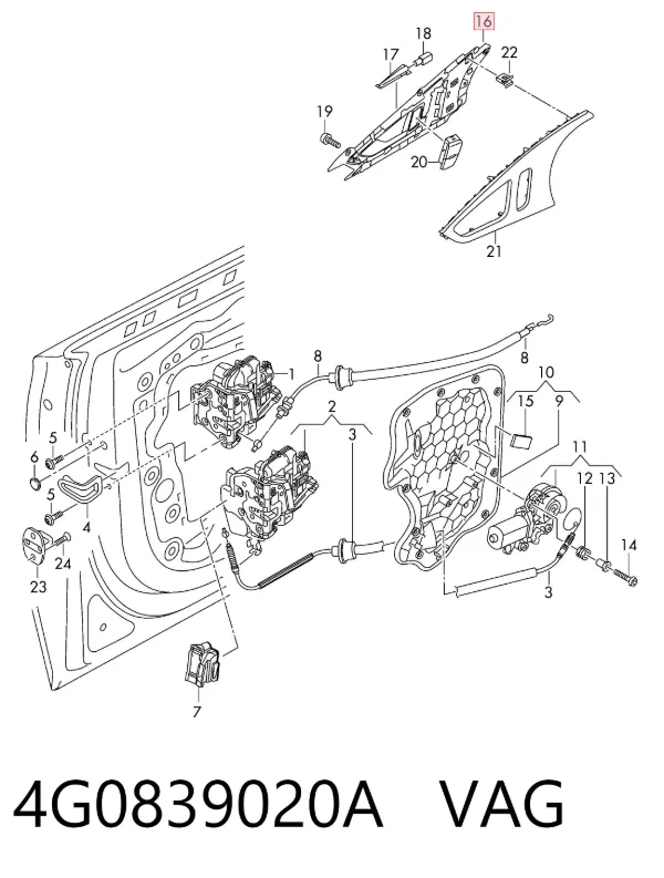  4G0839020A VAG