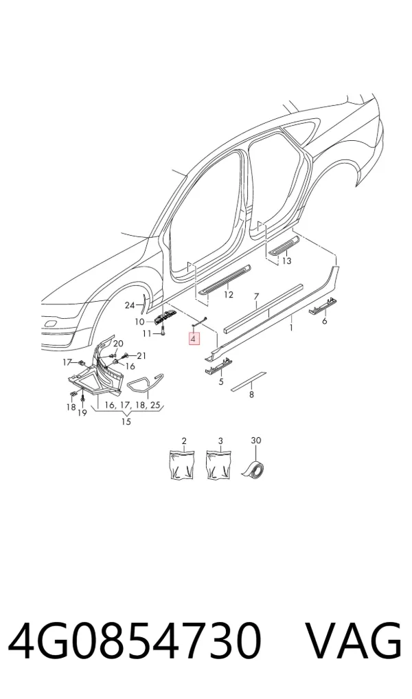  4G0854730 VAG