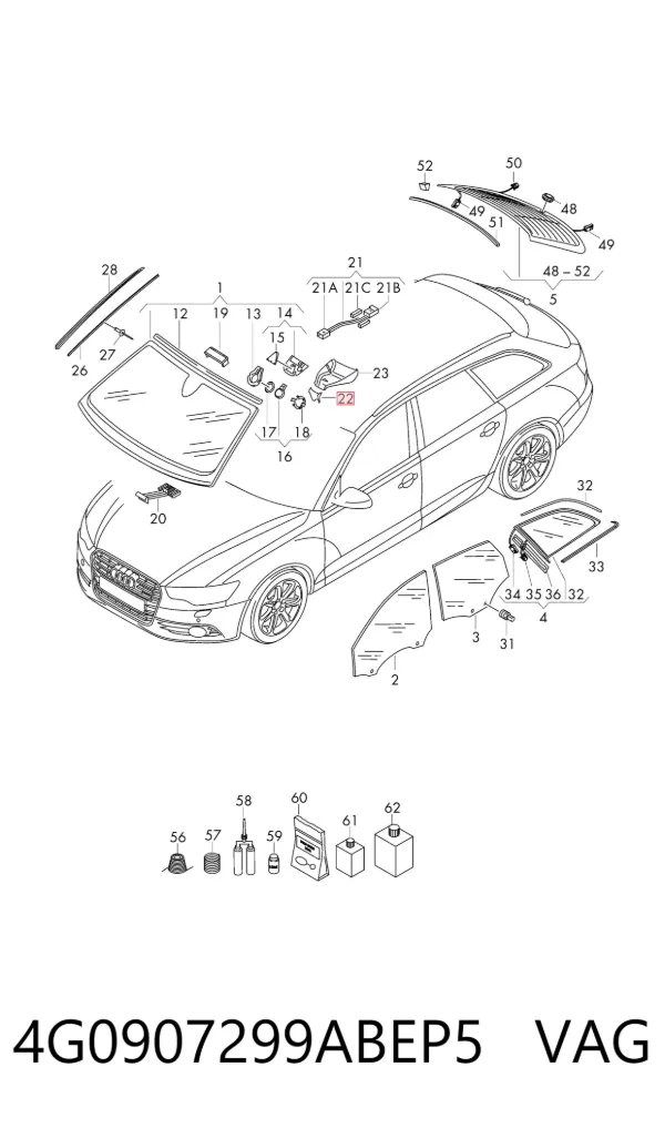  4G0907299ABEP5 VAG