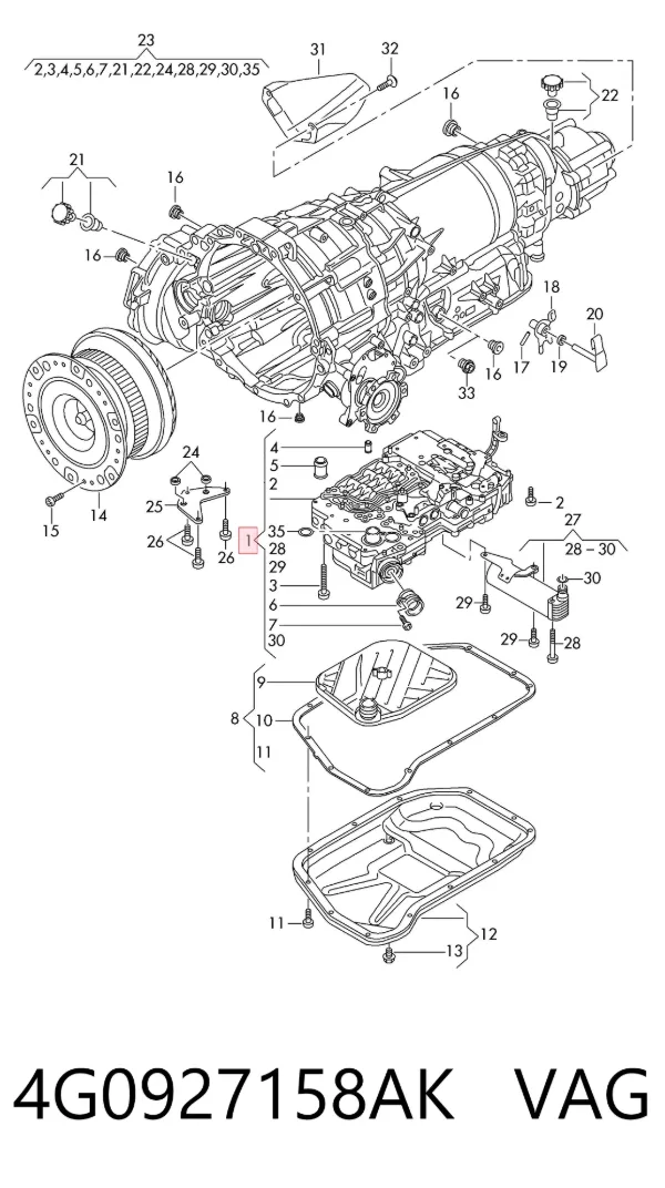  4G0927158AK VAG