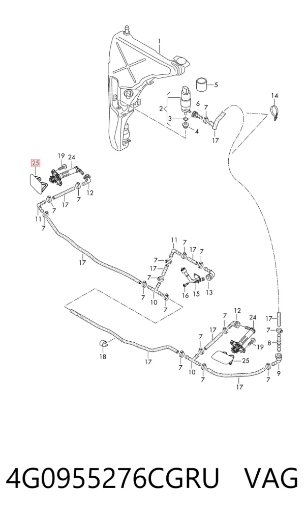  4G0955276CGRU VAG