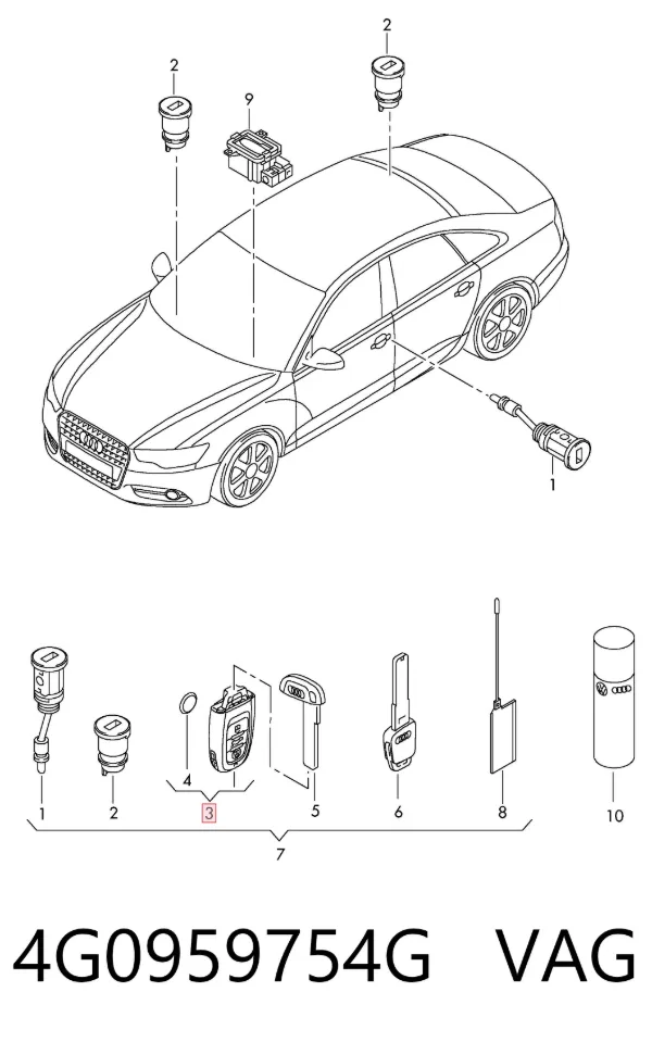  4G0959754G VAG