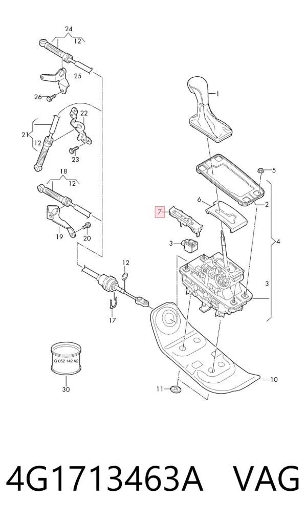  4G1713463A VAG