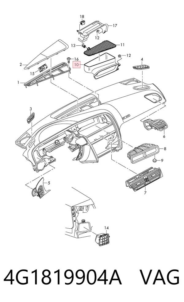  4G1819904A VAG