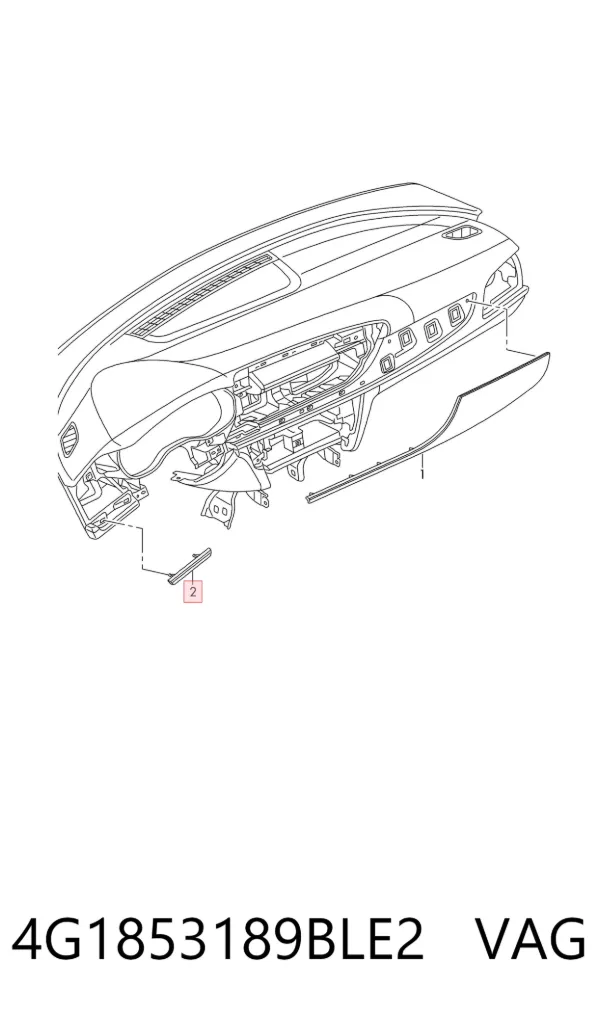  4G1853189BLE2 VAG