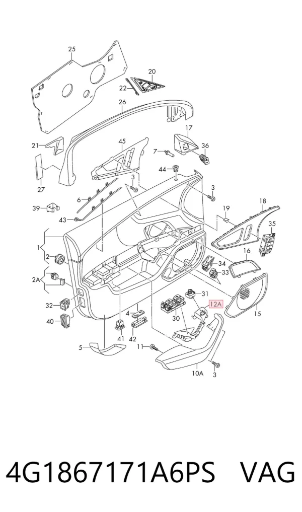  4G1867171A6PS VAG