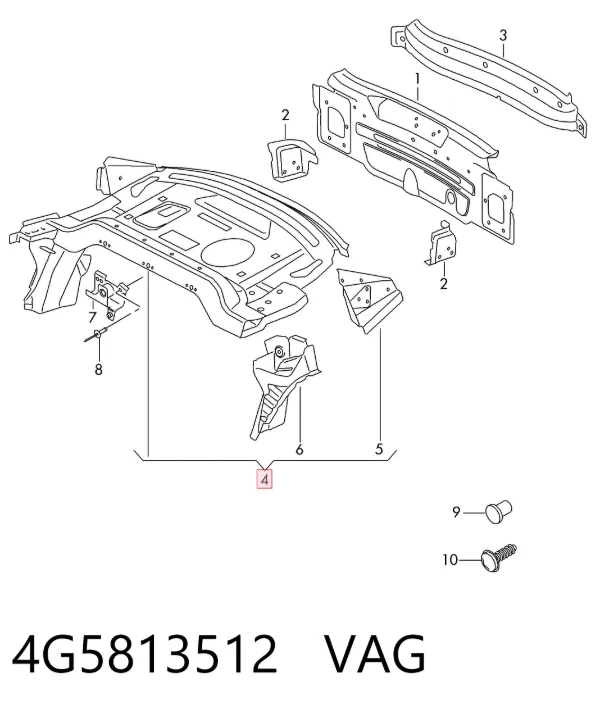  4G5813512 VAG