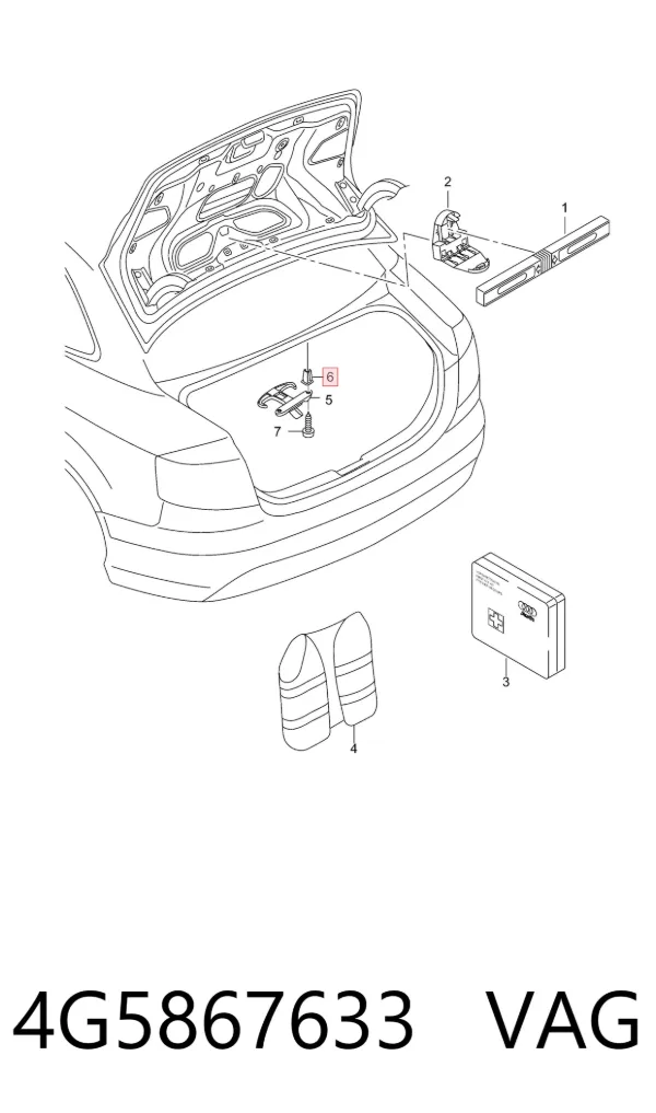  4G5867633 VAG