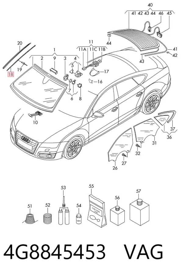  4G8845453 VAG