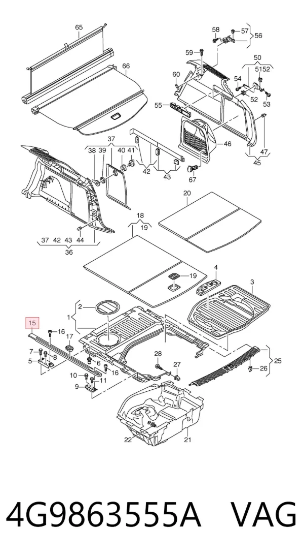  4G9863555A VAG