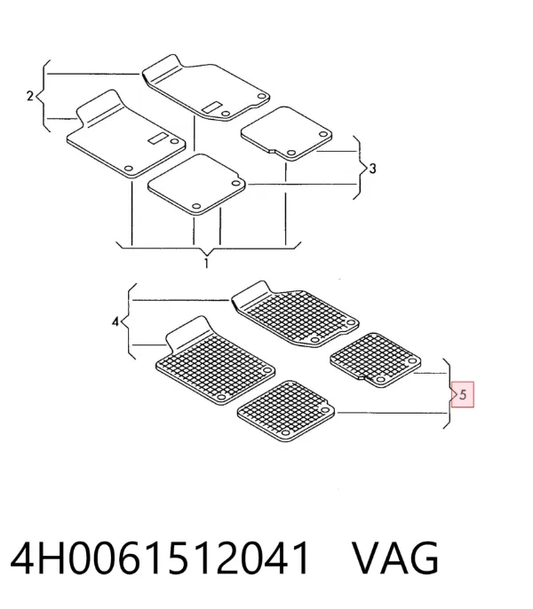  4H0061512041 VAG