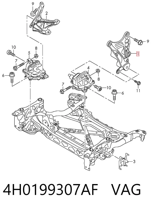  4H0199307AF VAG