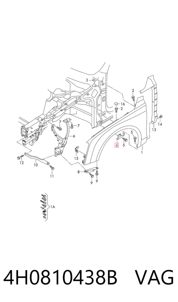  4H0810438B VAG