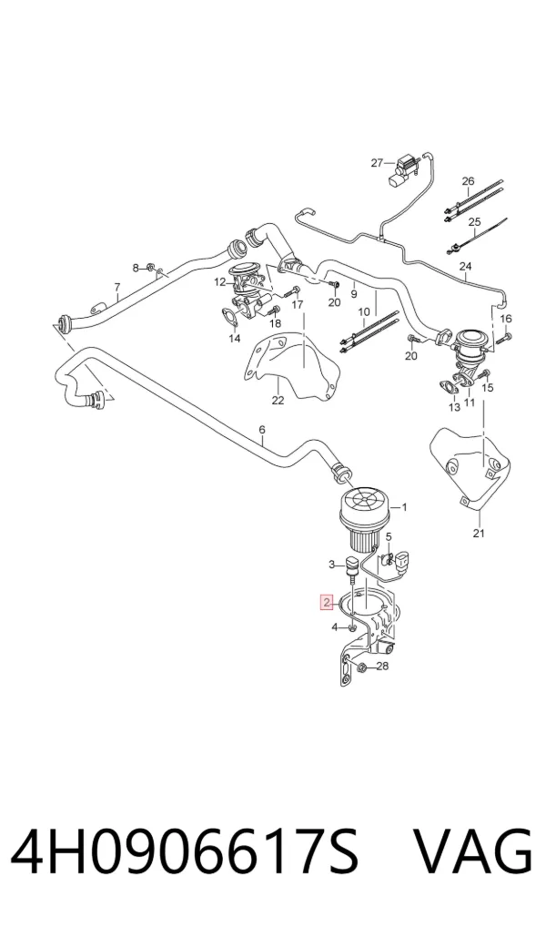  4H0906617S VAG